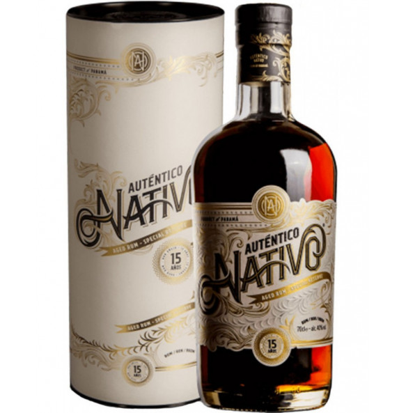Auténtico Nativo 15y 40% 0,7 l (tuba)