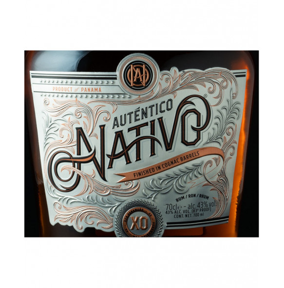 Autentico Nativo XO Rum 43% 0,7l