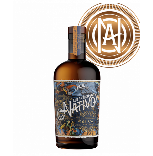 Autentico Nativo Salvaje Rum 40% 0,7l