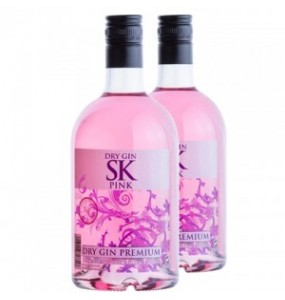Dry GIN SK Pink 700ml. 37,5%