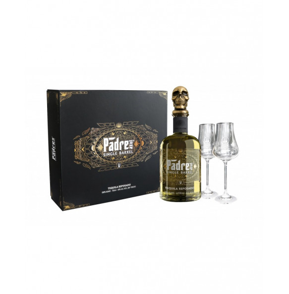 Padre Azul Tequila Reposado Single Barrel 40%, 700ml darčekový box