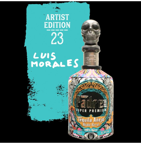 Padre Azul Artist Edition 2023 Luis Morales – Tequila Double Barrel  Añejo