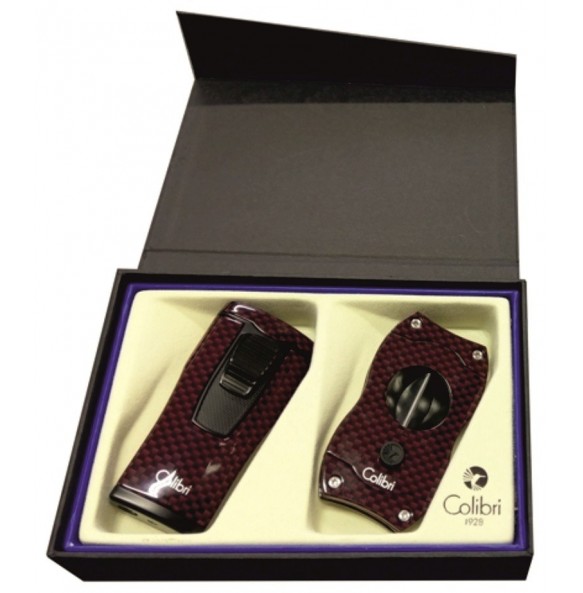 SET COLIBRI Monaco + V-cut red